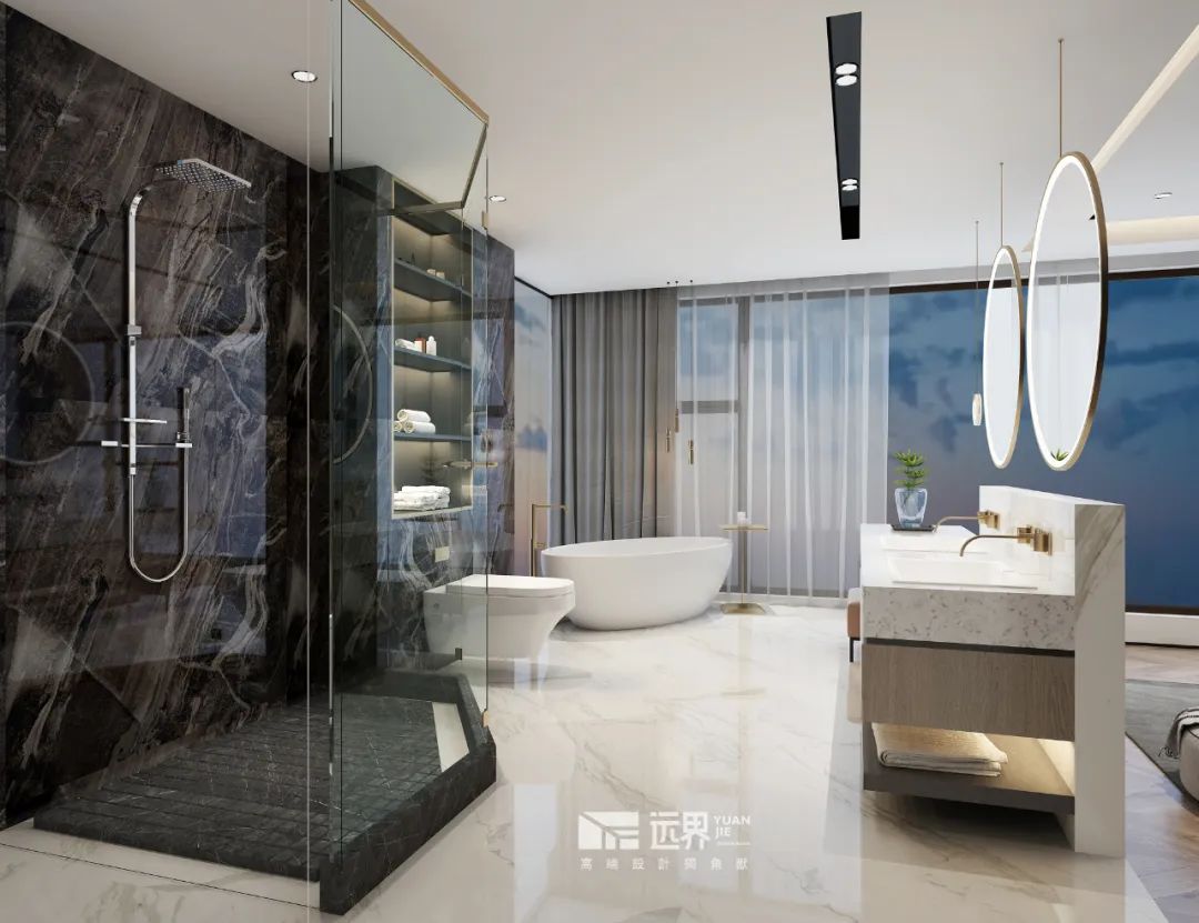 成都七里香溪 | 现代轻奢家居的诗意空间-125