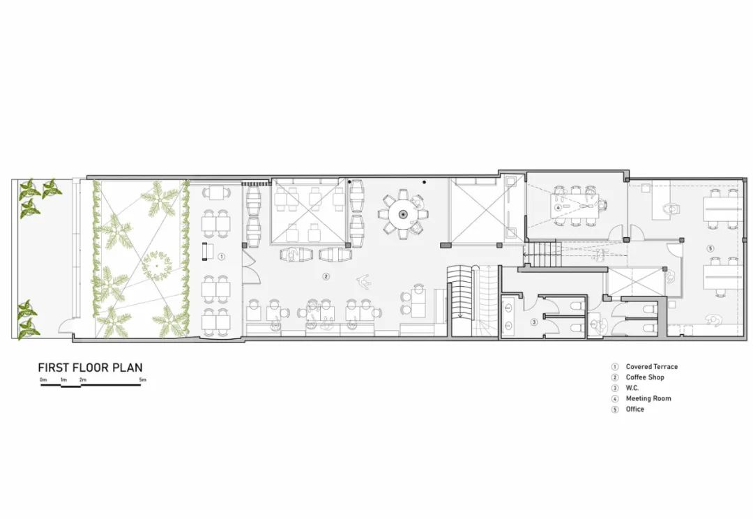 越南西贡可持续建筑咖啡店丨T3 Architects-45