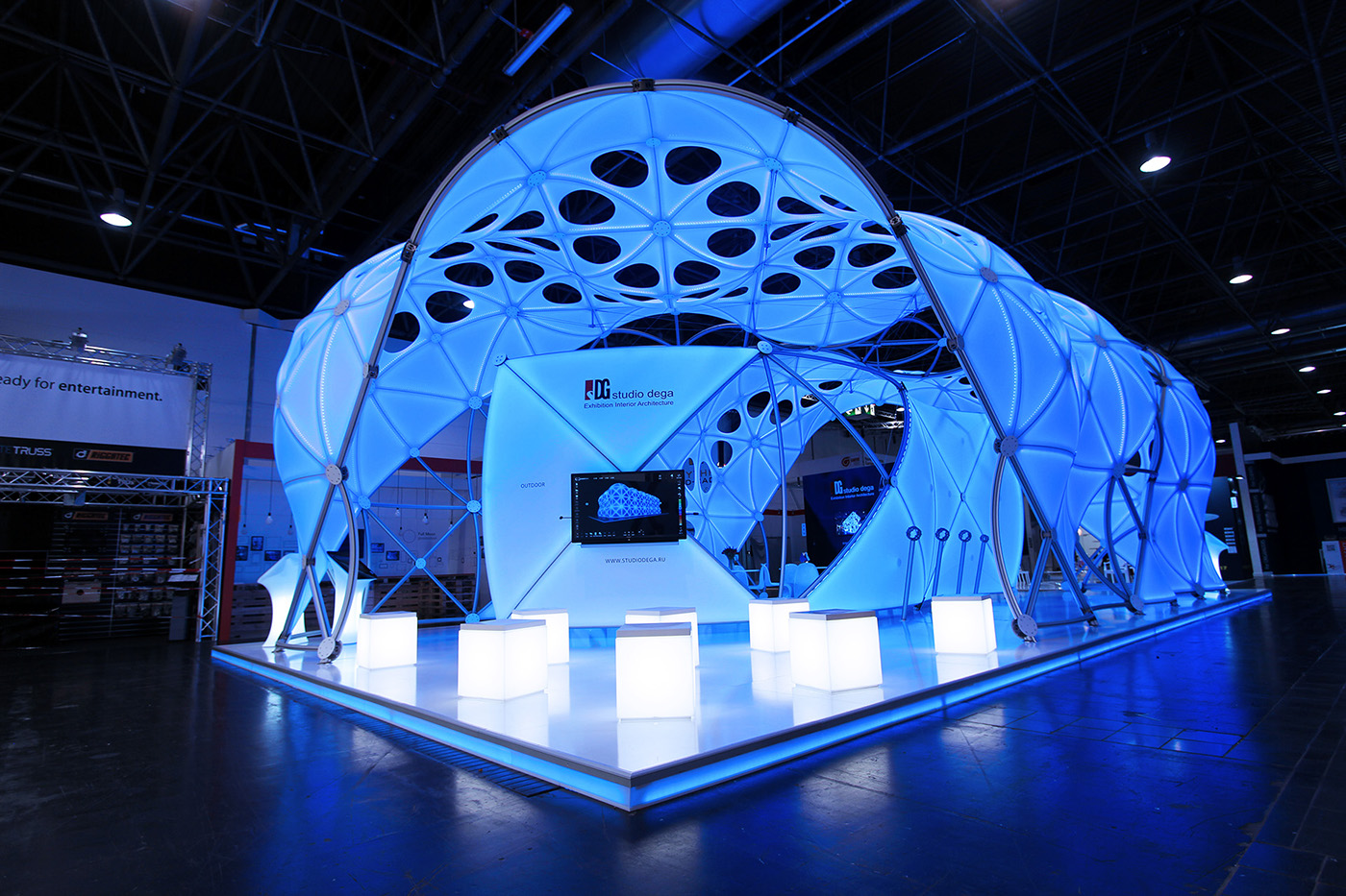 模块化展览系统 INFINITYCONST EVO 在 Euroshop 2017 的 STUDIO DEGA 展位设计-4