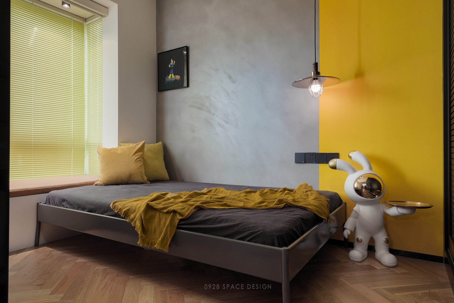 工业风独居空间设计-29