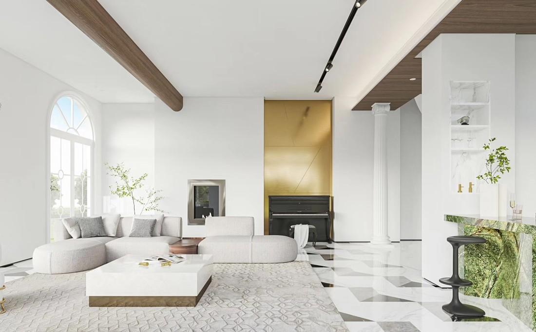 融合自然与艺术的温馨家居设计-2