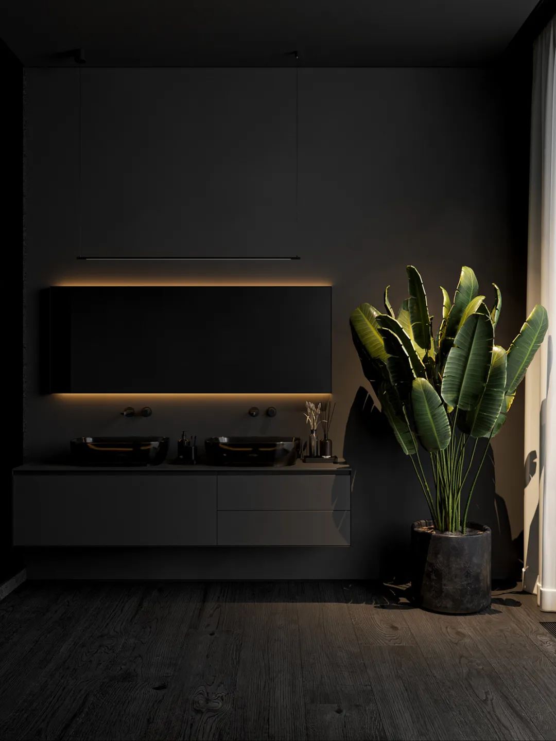 黑色别墅丨波德戈里察丨ANDREY VLADIMIROV-58