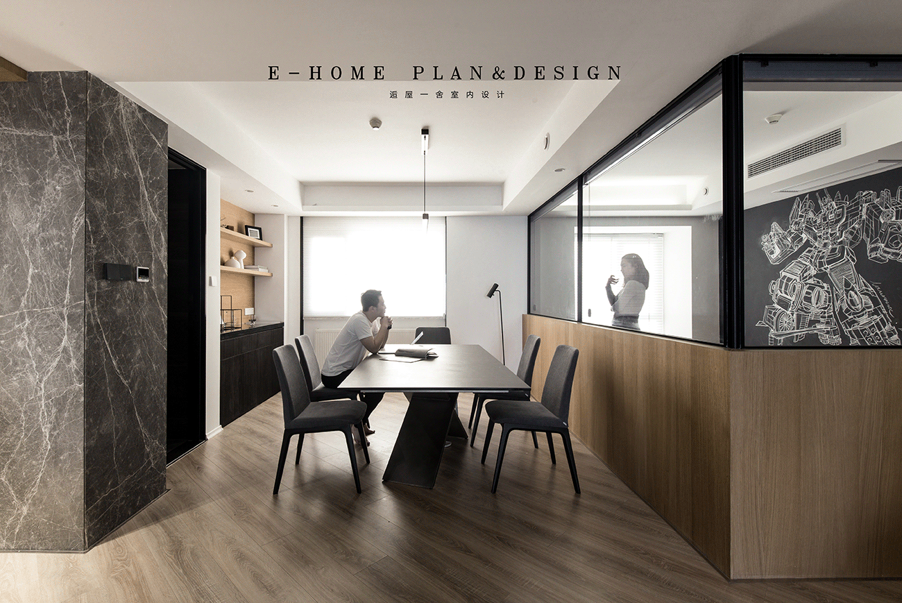 武汉逅屋一舍 现代风格 世纪江尚-35