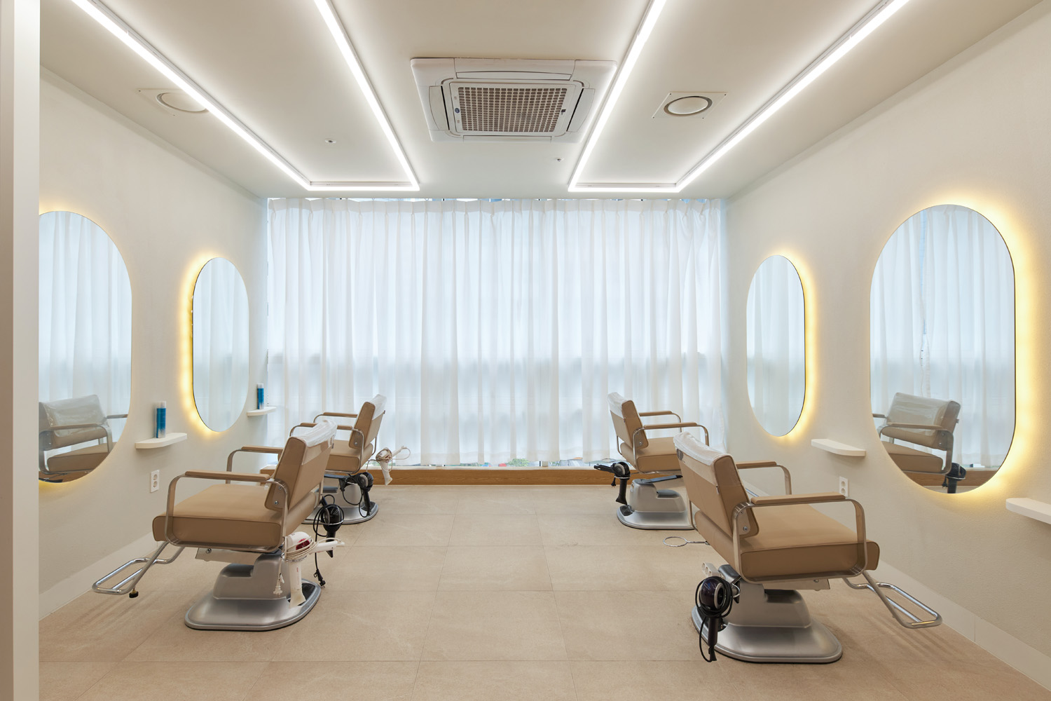 首尔高端美容沙龙 | 现代极简风格的艺术呈现-6