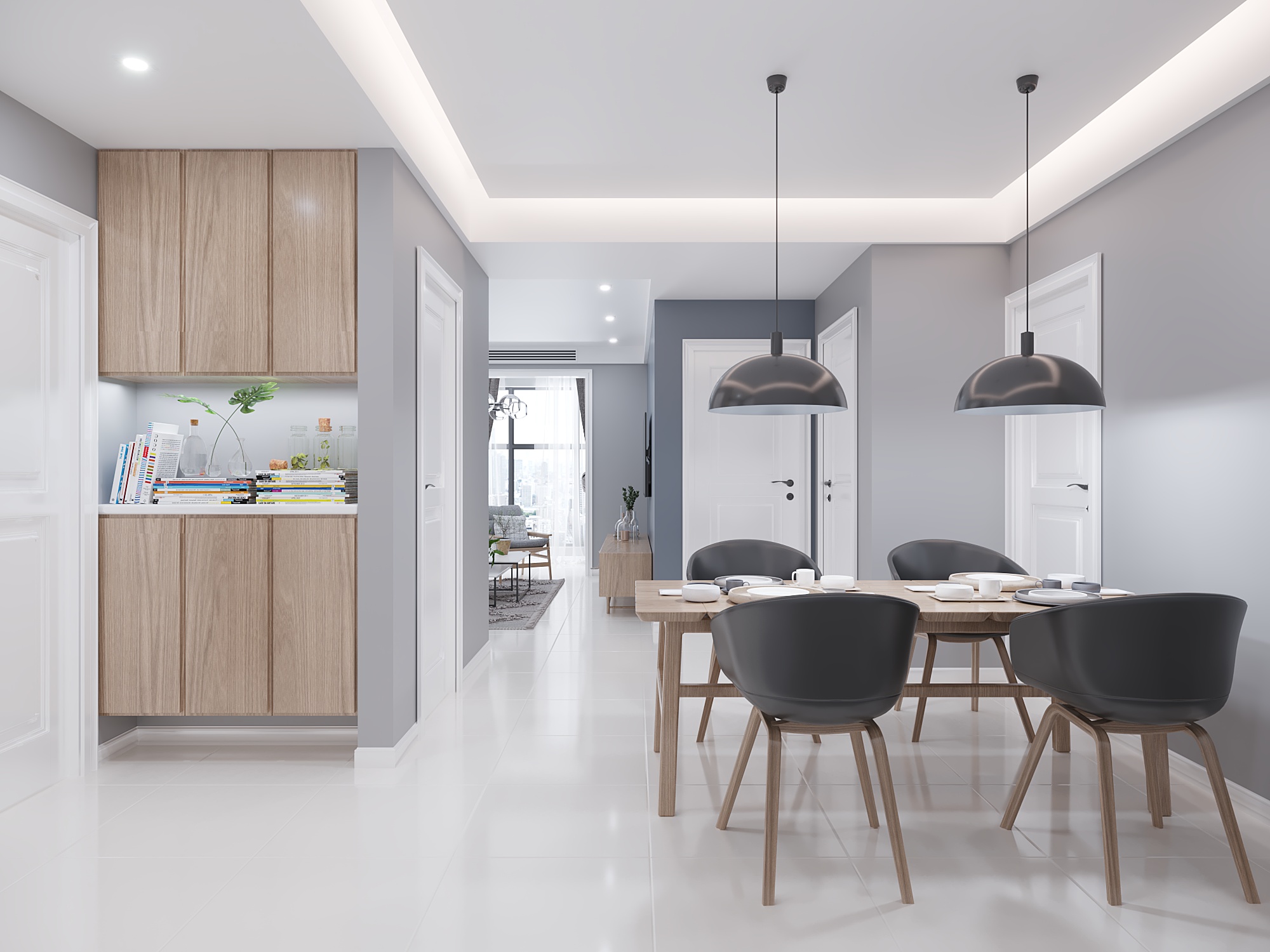 北欧风格公寓设计，简约而不简单-8