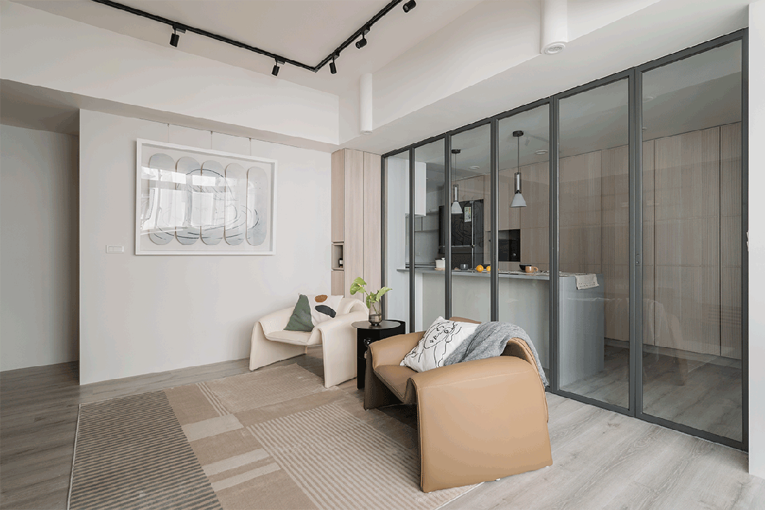 80㎡的定制之家,风格太爱了,功能区创意太赞了!-31