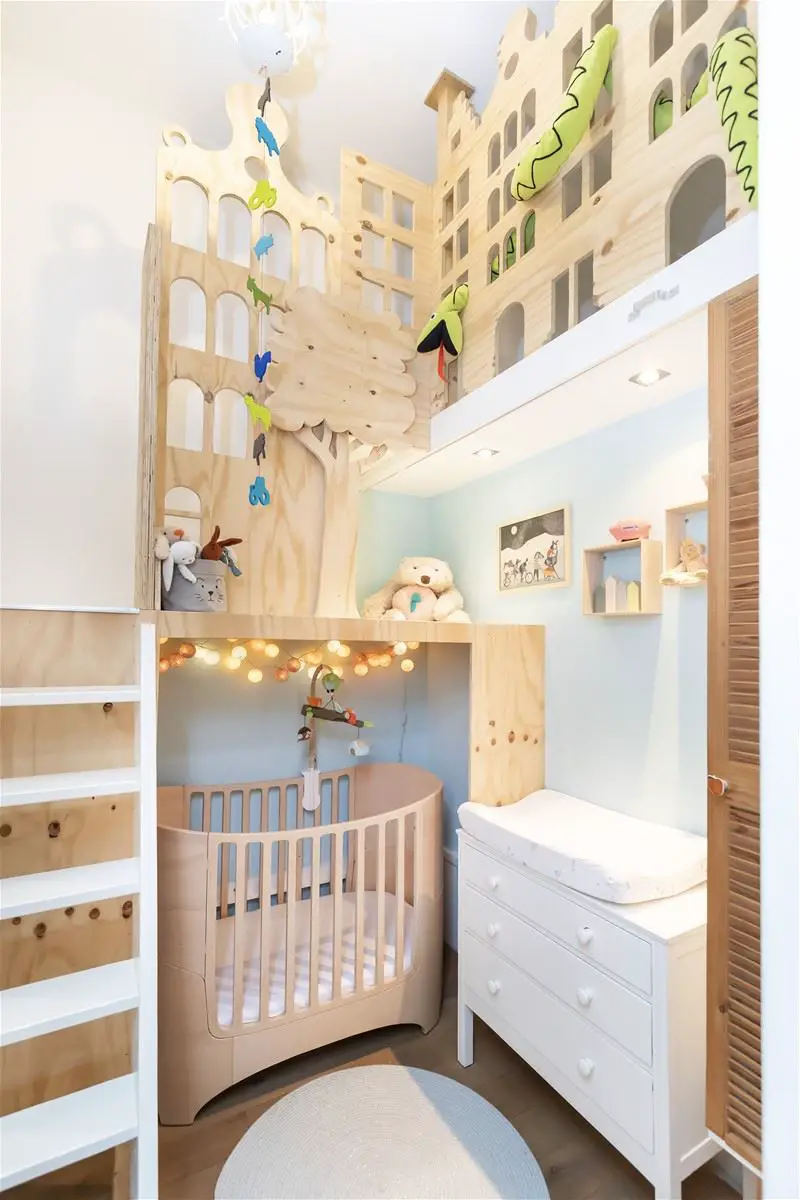 荷兰阿姆斯特丹砖石老楼复式阁楼设计-23