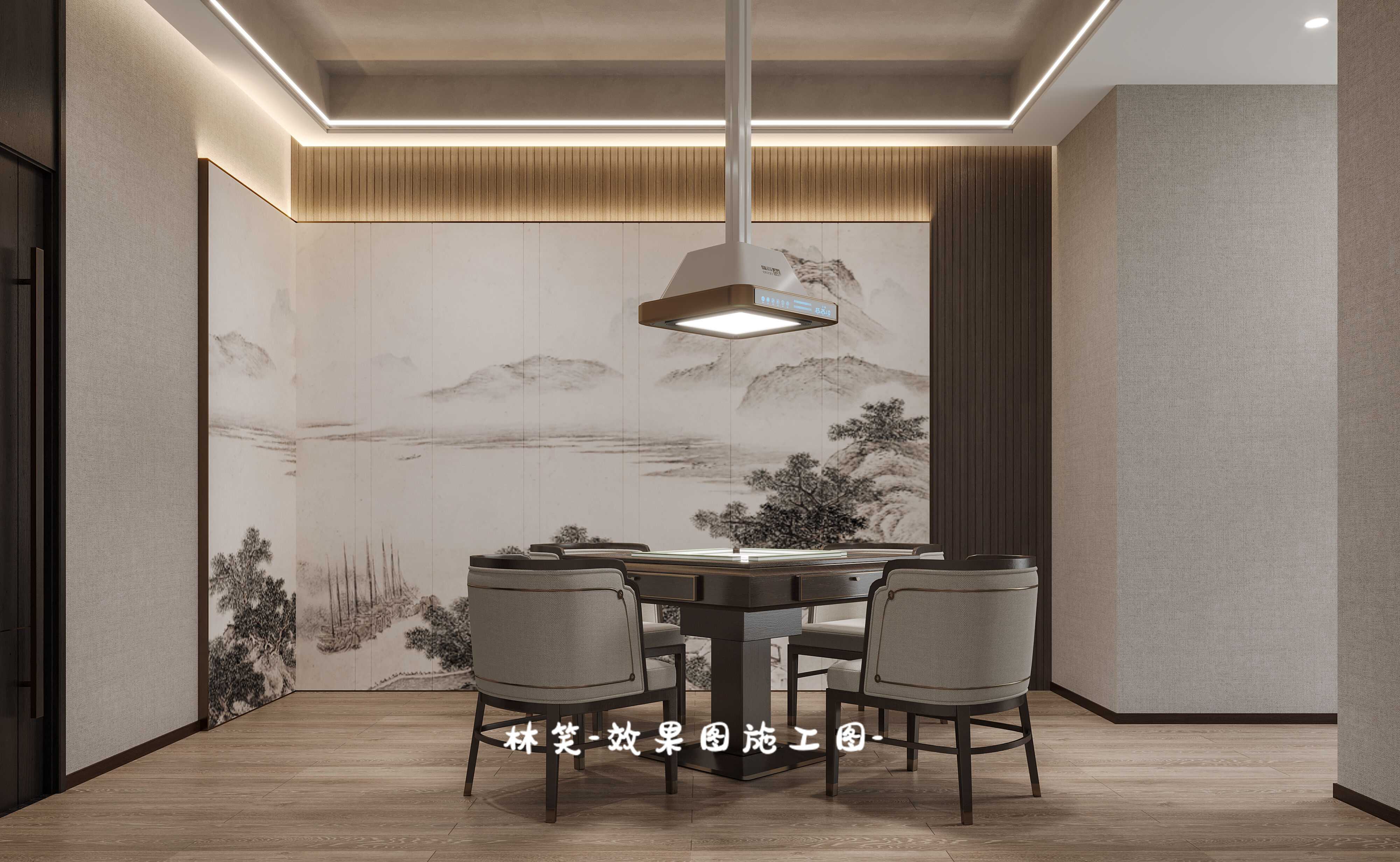 新中式私人会所，似水印月，浮生闲韵-12