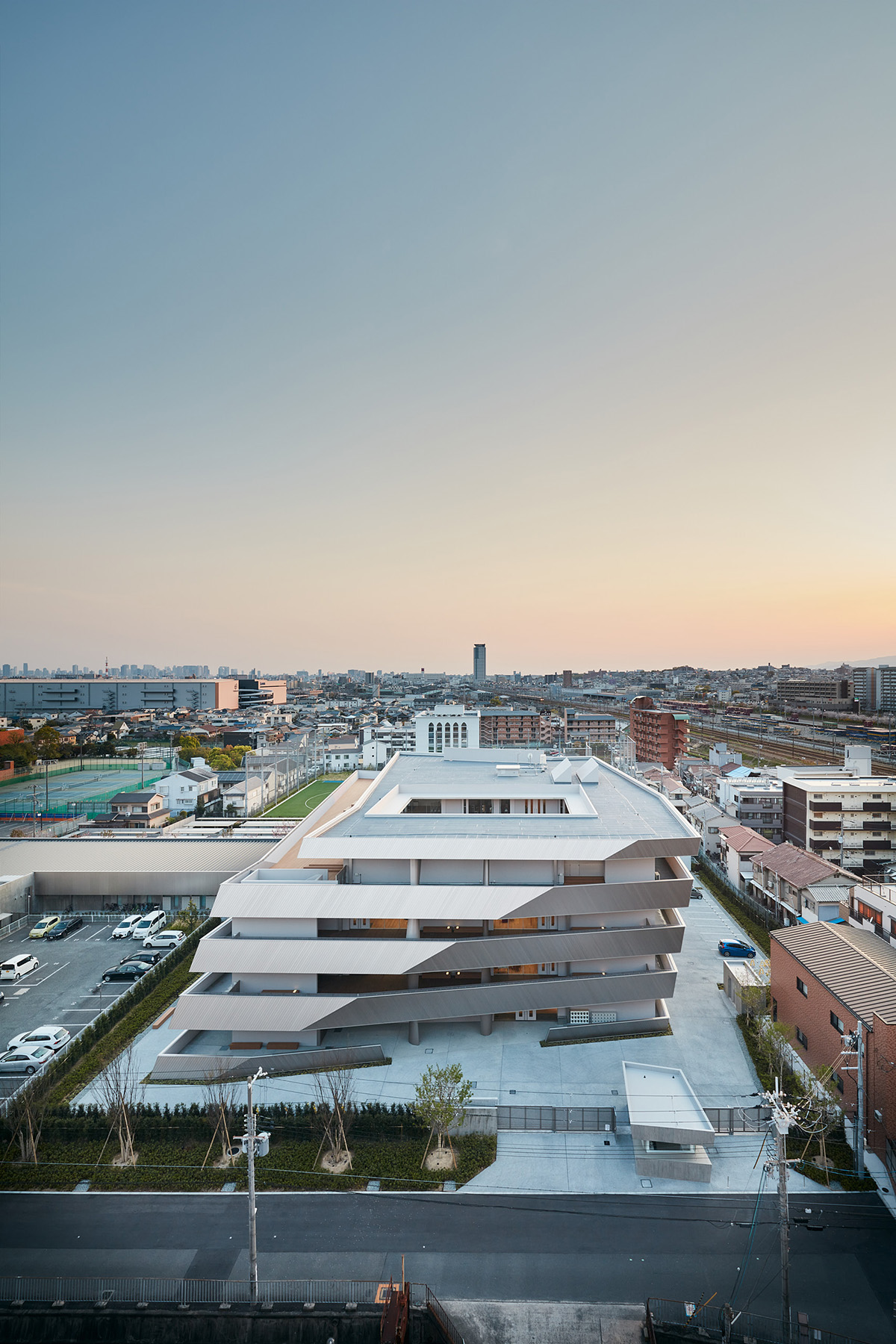 大阪学院大学高等学校丨日本大阪丨Atsushi Kitagawara Architects-2