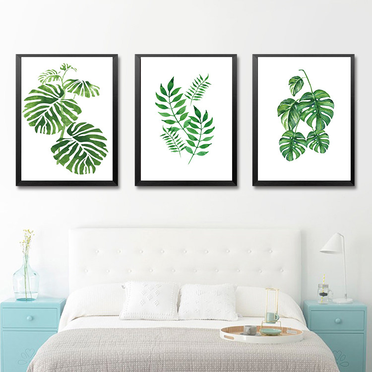 北欧风客厅装饰画设计，打造简约艺术空间-19