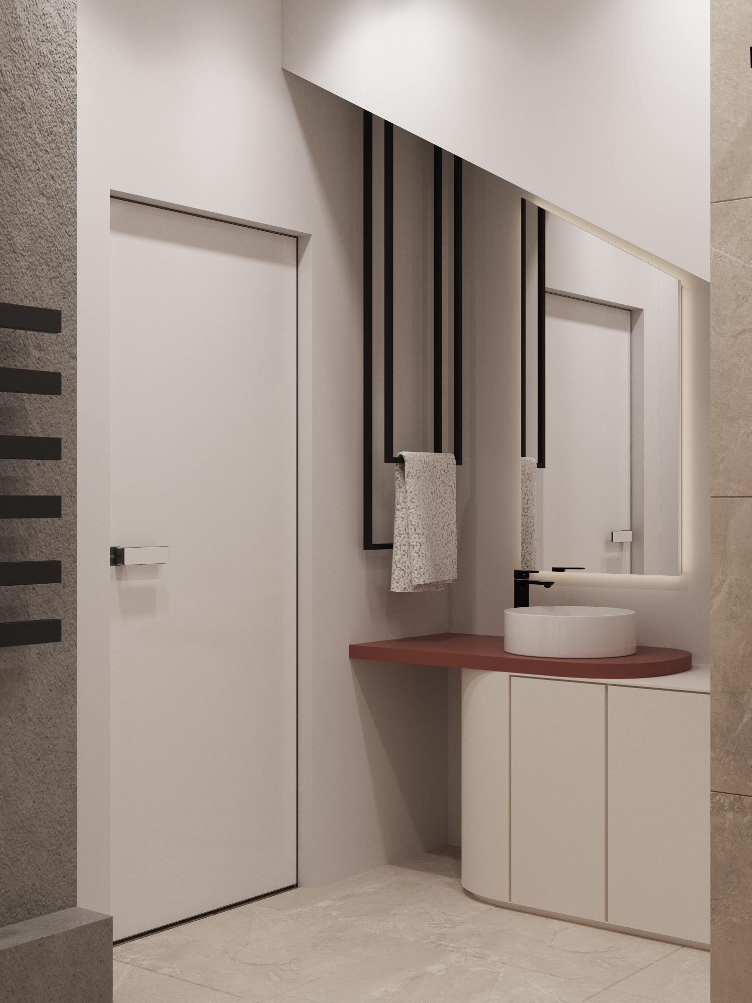 现代阁楼与民族图案-12