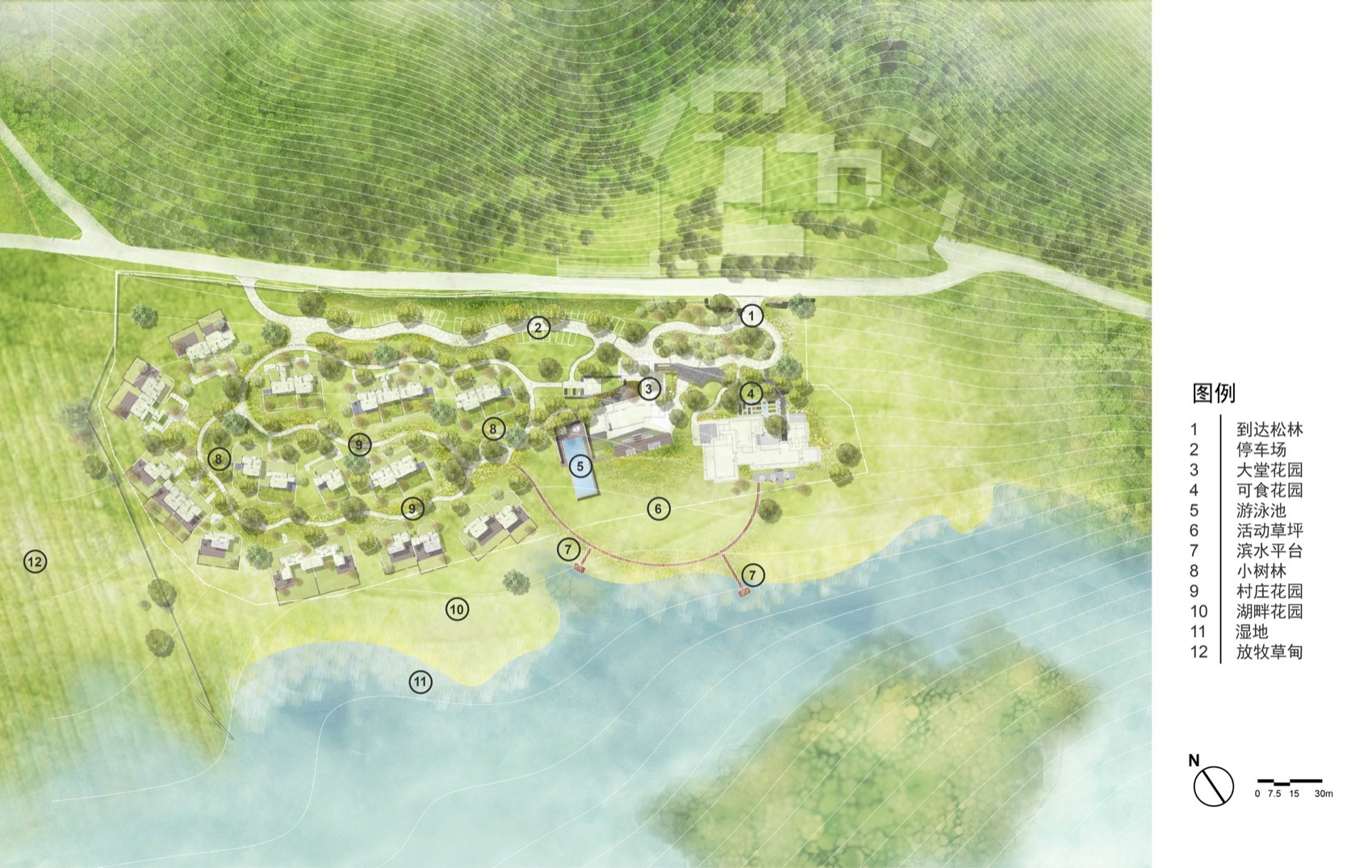 泸沽湖岚岳海子花园丨中国丽江丨Z’scape致舍景观（景观）,尚壹扬设计（建筑及室内）-41