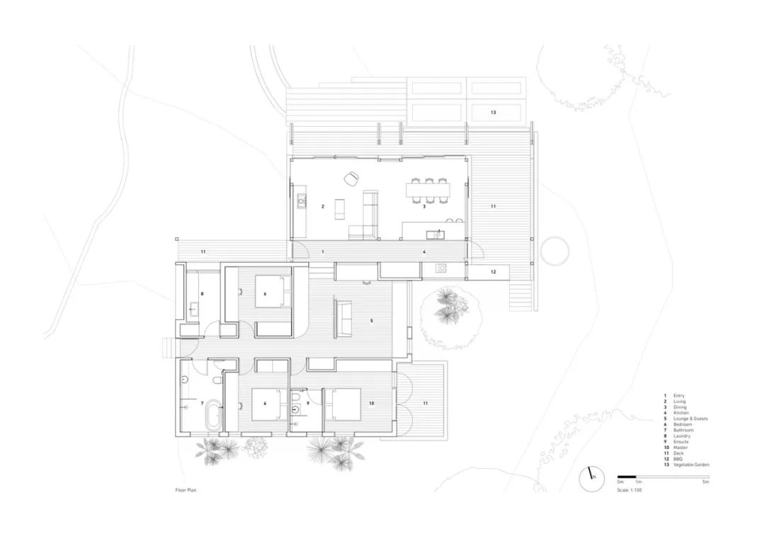 悬崖之上的宁静私宅 | 钢构住宅的可持续重生-7