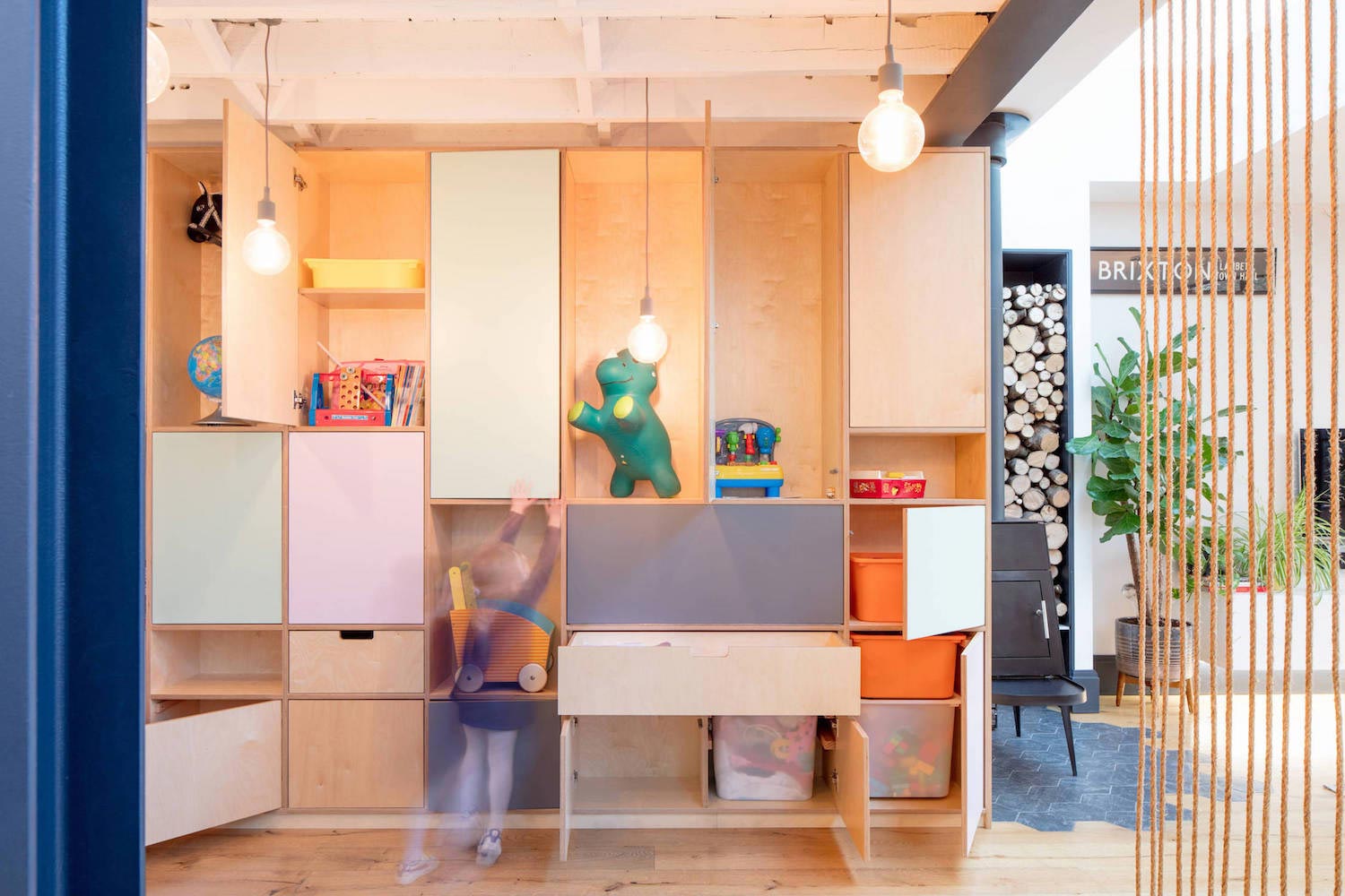 Tactile House by Thomas and Spiers Architects a split level family home in Dulwich   CAANdesign  Architecture and home design blog-6