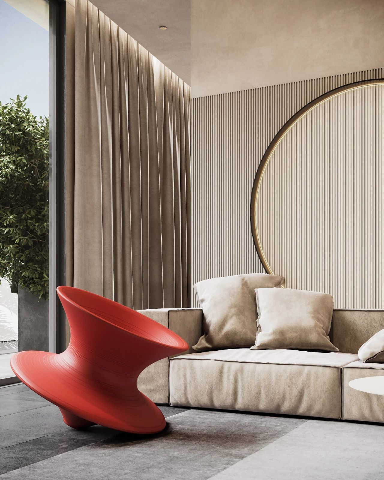 504㎡三层极简别墅设计丨LeQB Architects-112