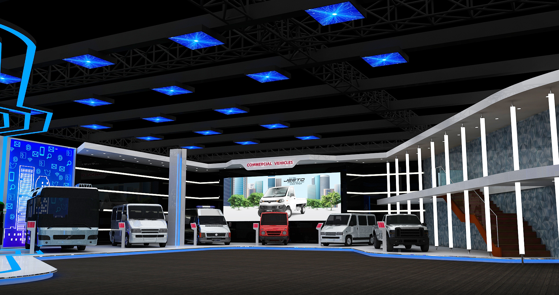 AUTO EXPO - 2018 - MAHINDRA PAVILION-3