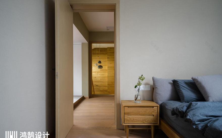 上海别墅艺术展风二手房改造,功能收纳隐藏式设计-47