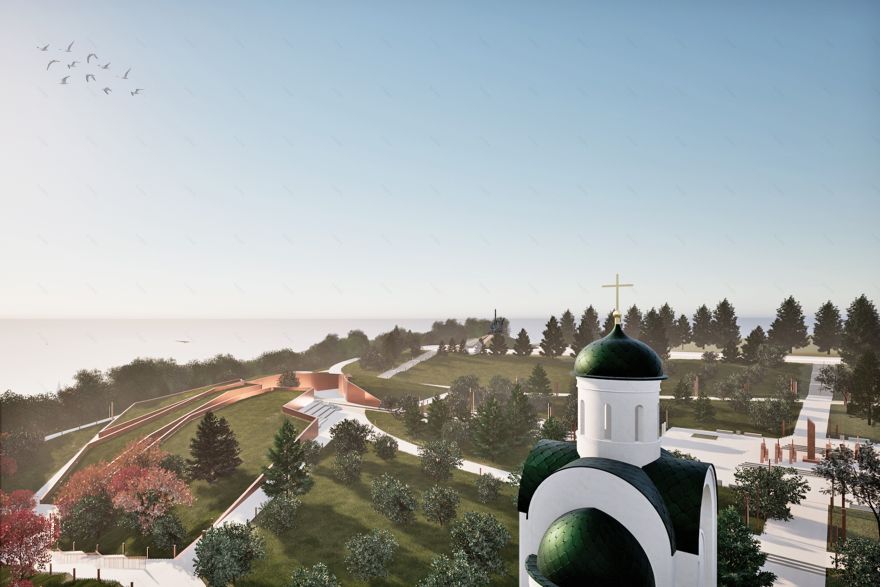 Чебоксары市“Победа”纪念公园纪念建筑及景观设计竞赛项目丨俄罗斯-90