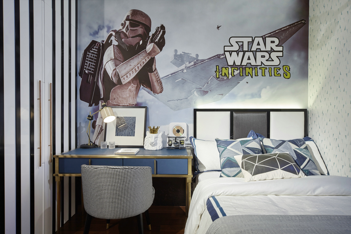 中山万科城轻奢样板间,低调优雅的生活美学-24