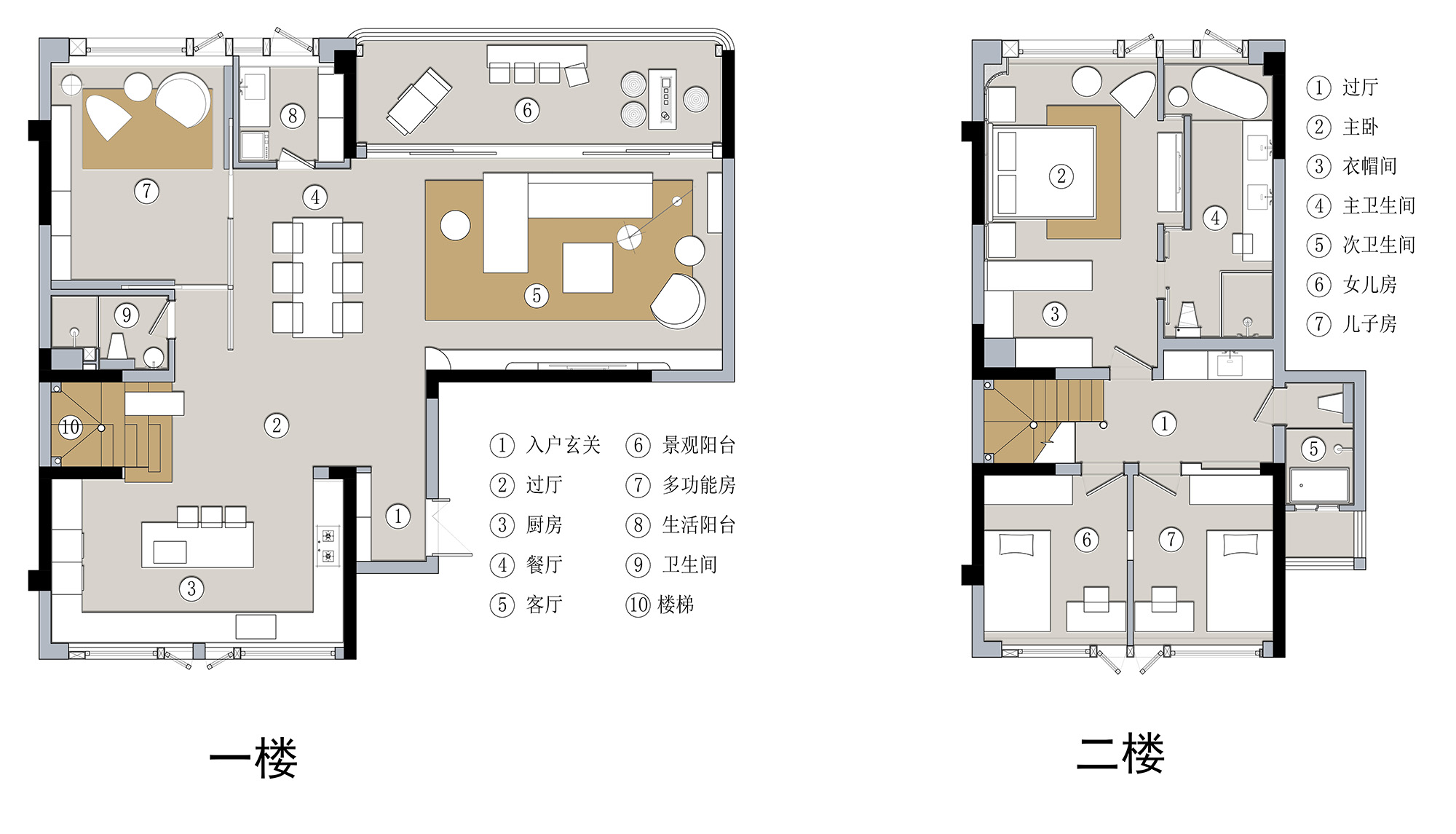 现代自然风住宅设计丨DE设计事务所-7