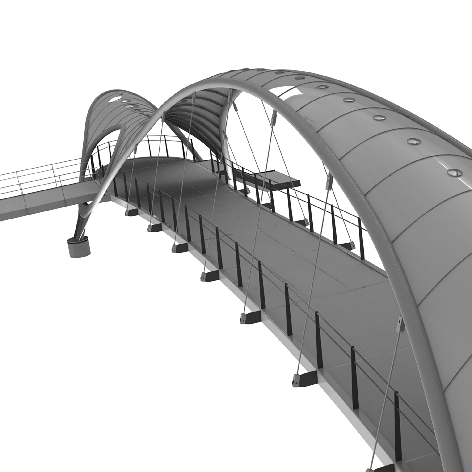 英国赫尔市 Murdoch's Connection Bridge丨Arup 和 Matter Architecture-34