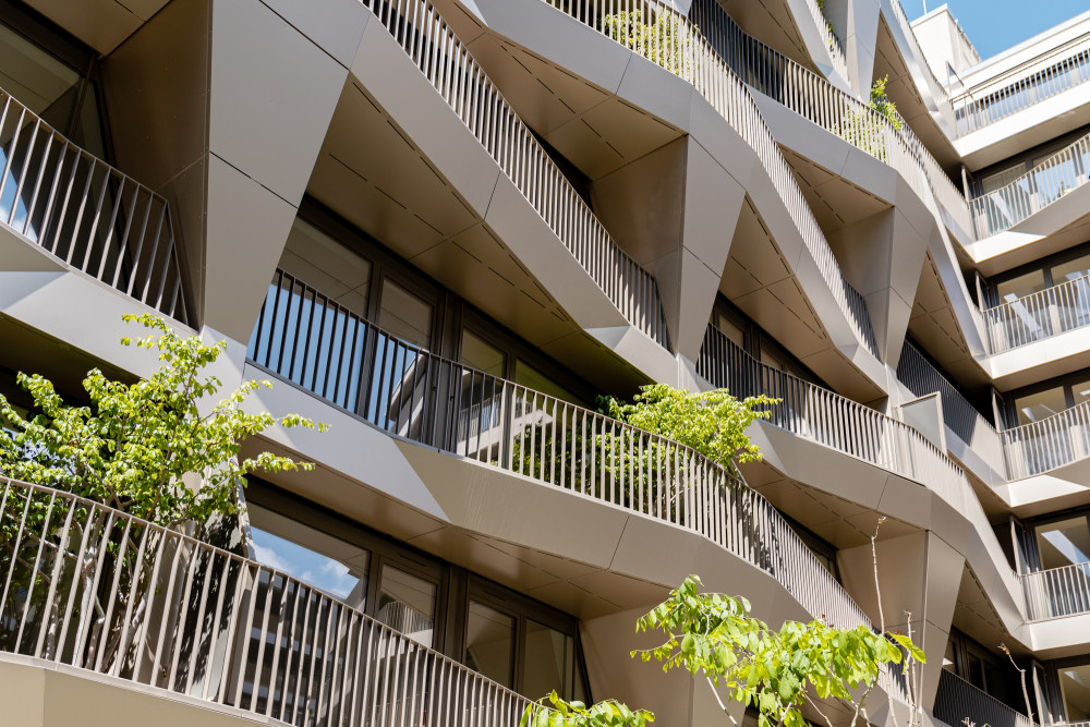 柏林查理住宅小区,梯田状雕塑阳台设计-46