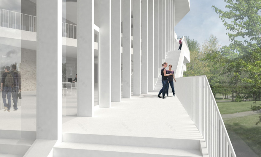 巴黎·萨克雷大学理工学院学习中心-8