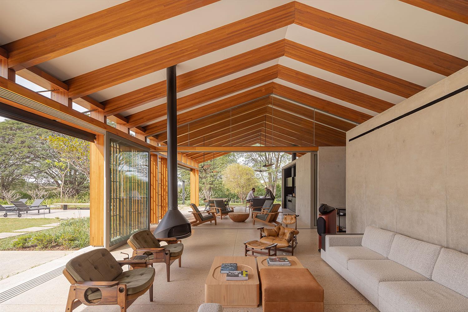 巴西建筑师 Gui Mattos 的木结构环保住宅设计-19