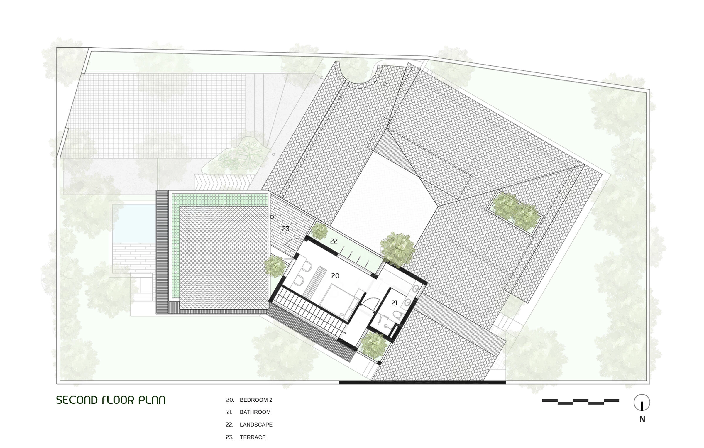 T3 House · 传统与现代相融合的乡村住宅设计丨越南丨ecmo architect-20