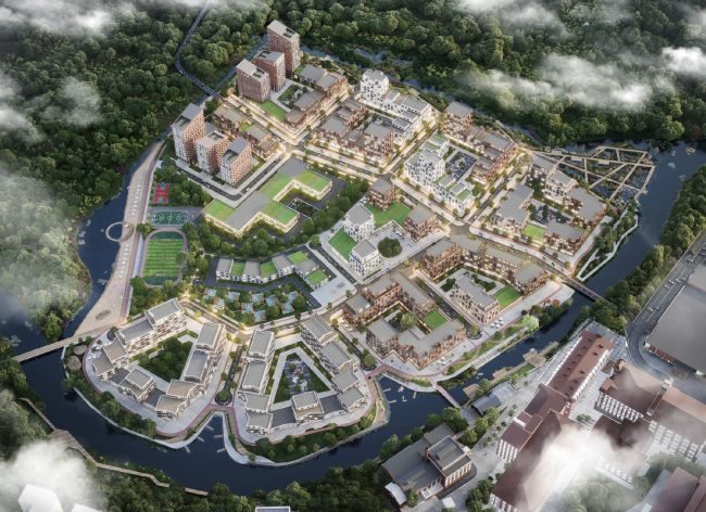 Naro Fominsk中心岛屿新社区开发项目丨俄罗斯莫斯科-61