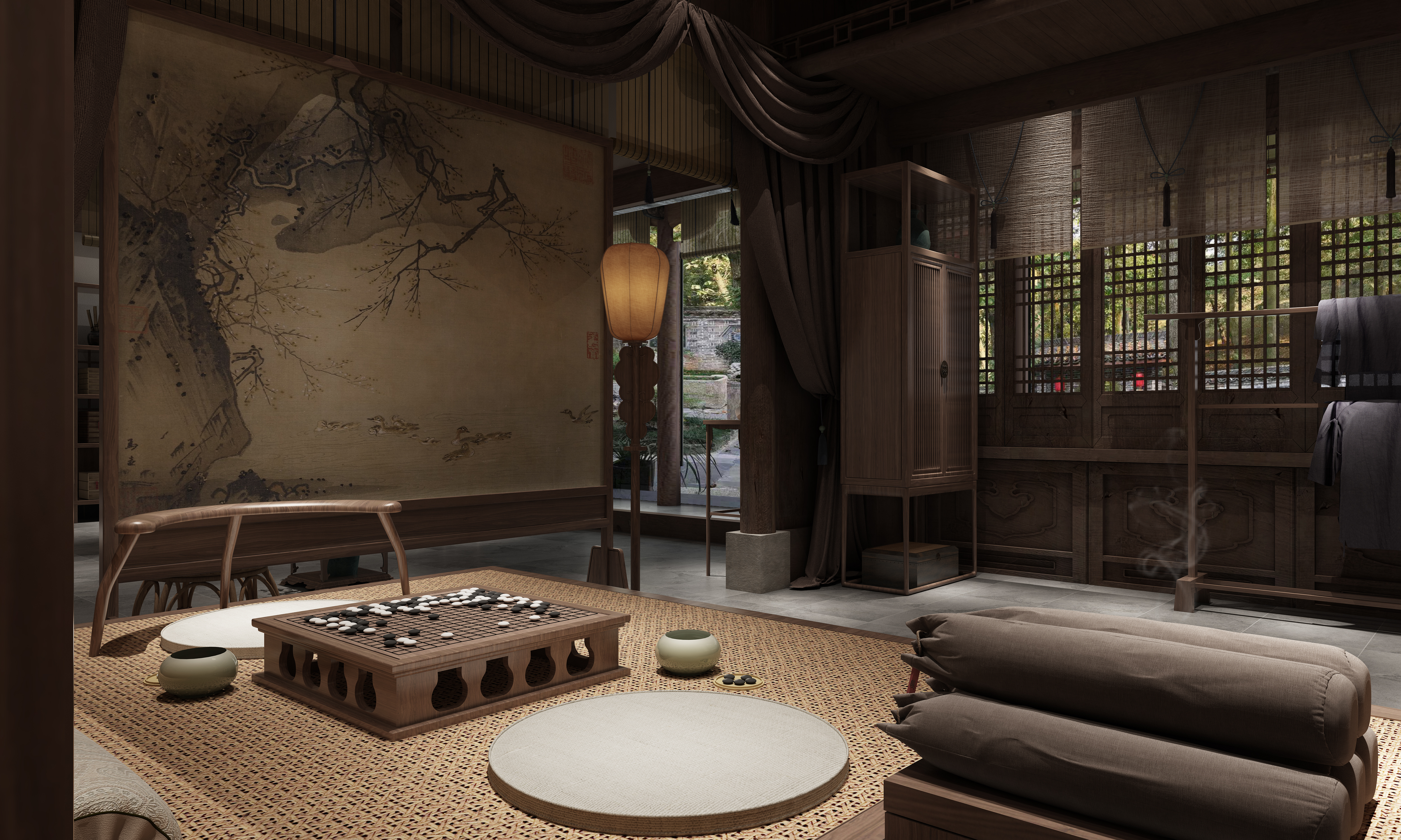 《王安石书堂》,《叶真人馆》文化空间还原及展示设计-12