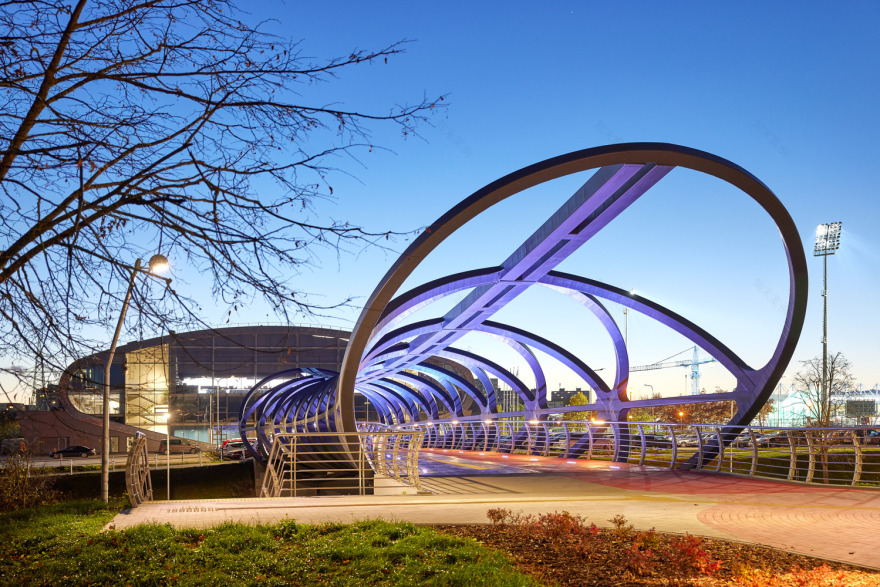 立陶宛 Jonava 的人行天桥丨Architektüros linija-33