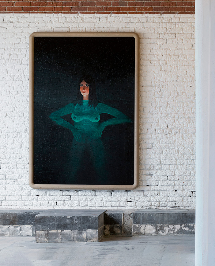 菲利普·林在洛杉矶艺术区开设首家概念店,工业风空间展示艺术品-4