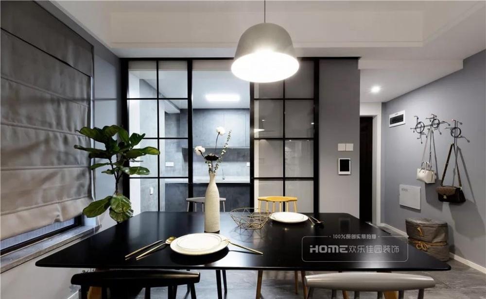 欢乐佳园装饰|| 游走于灰色调,酷中带暖-26