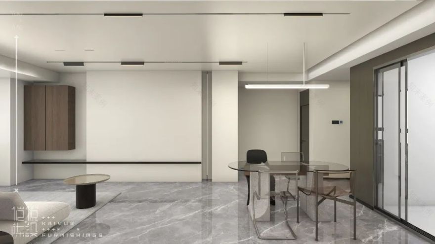 十里长江 107㎡现代极简精装房改造丨中国重庆丨KD 室内设计事务所-35