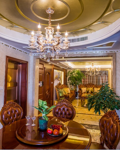 世茂二期 1 号楼美式风格室内设计-5