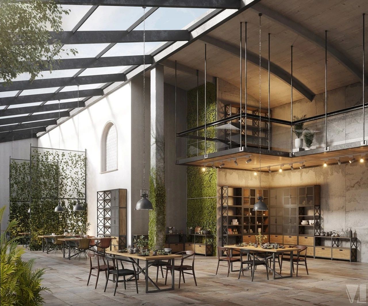 看看这工业风LOFT的效果图丨别拿照片骗我-36