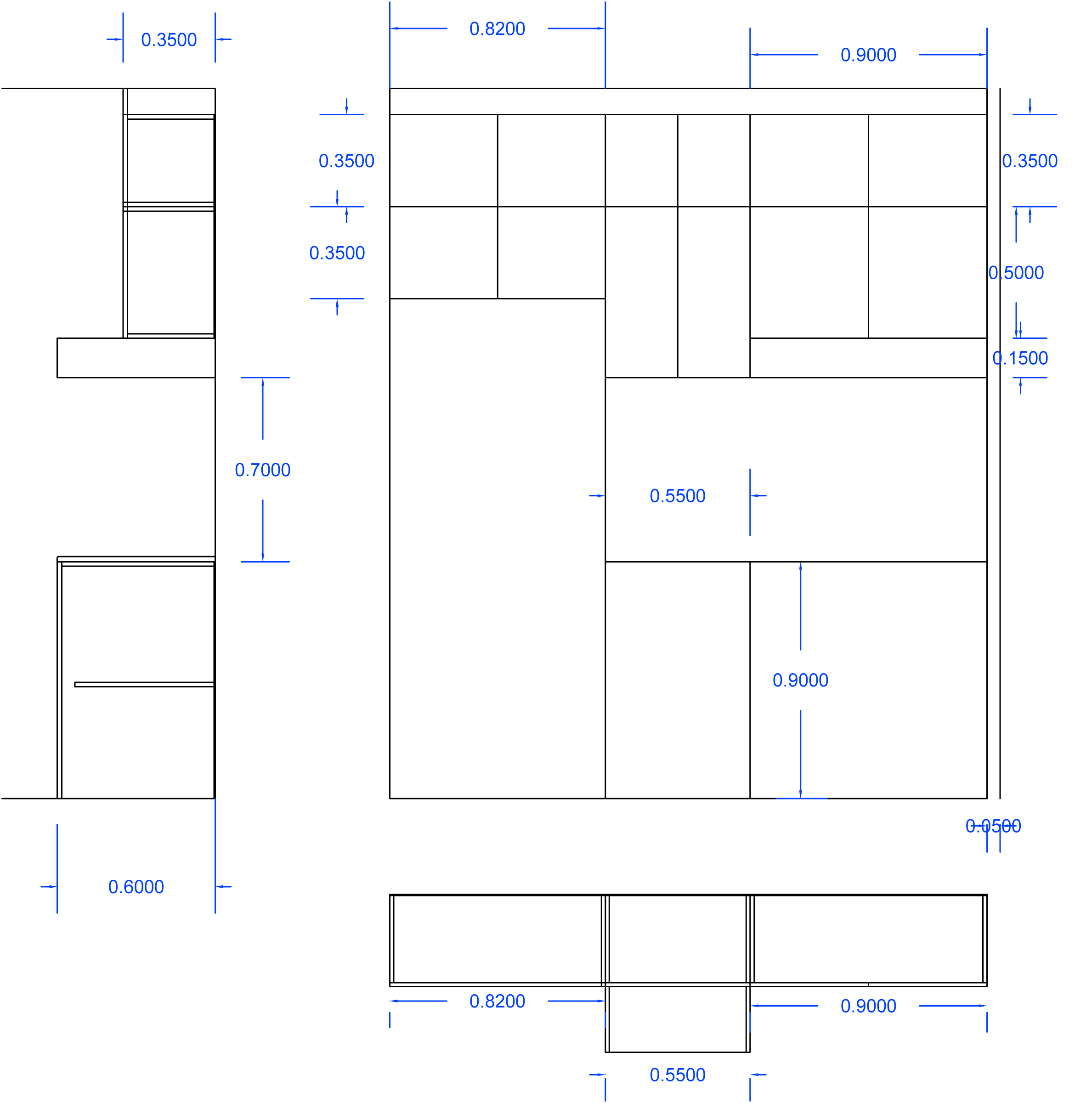 Plywood kitchen designed by me 2024-7