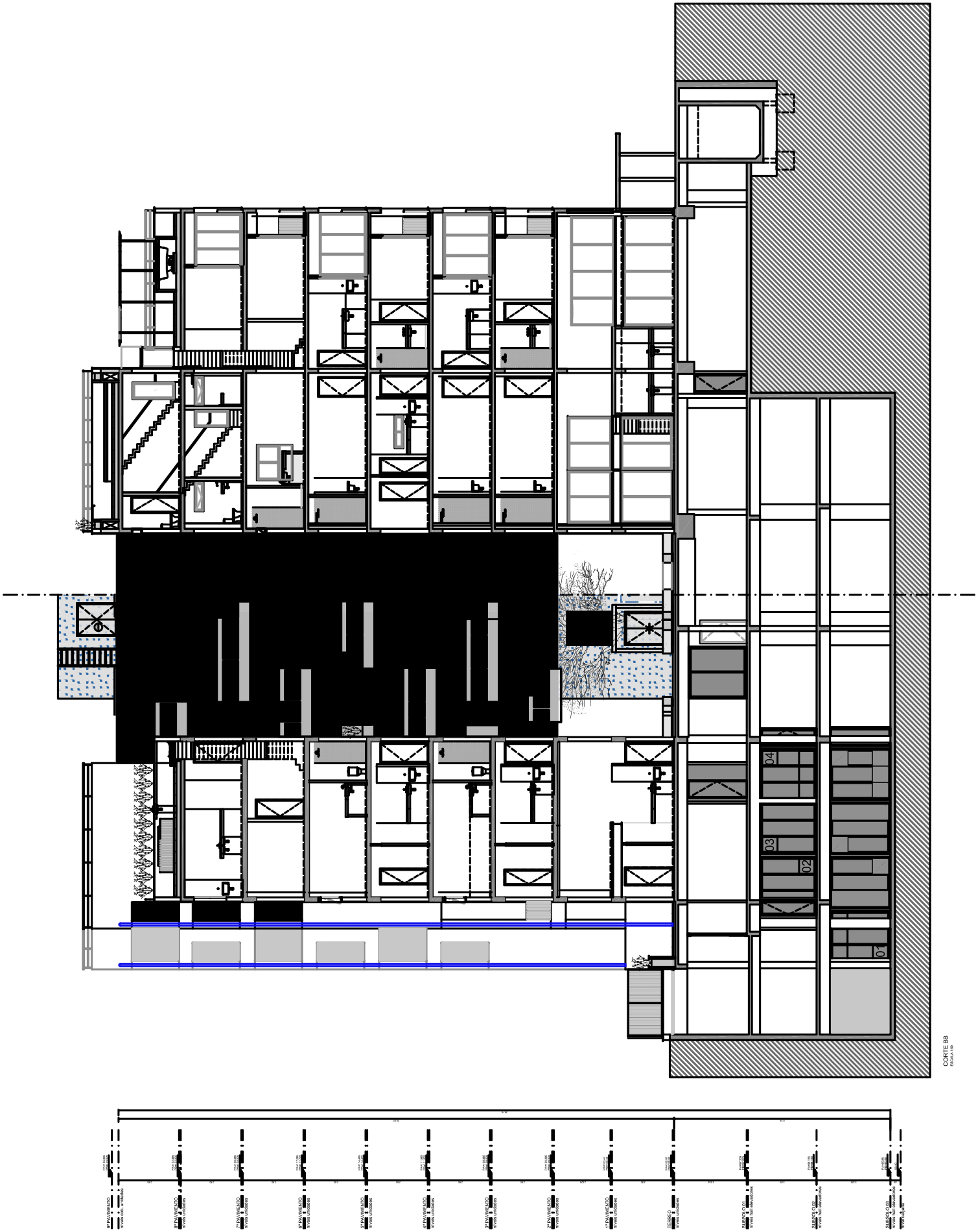 巴西 Vila Madalena 社区绿色住宅群-55