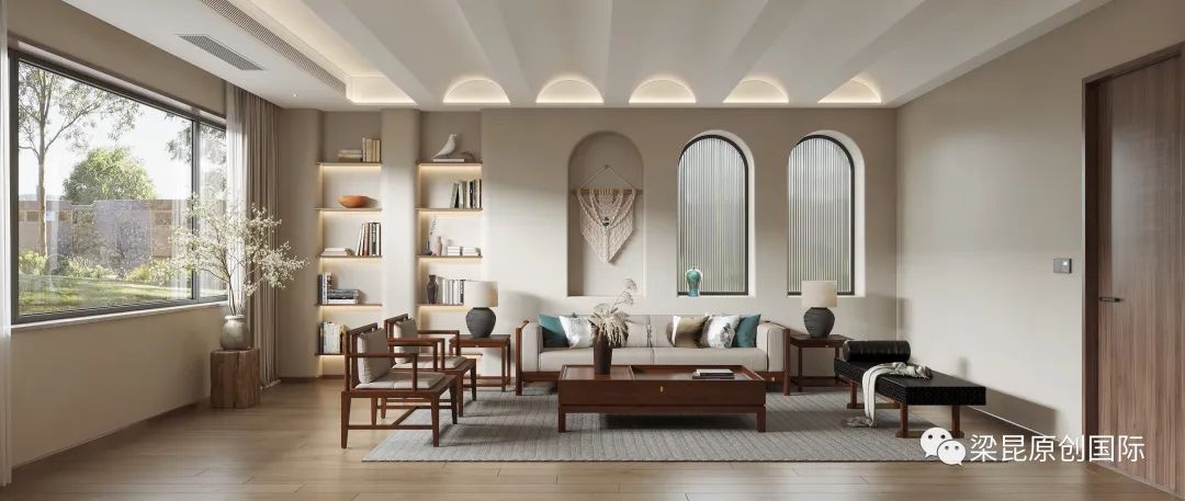 枝江私房侘寂风室内设计丨梁昆,王妞-12