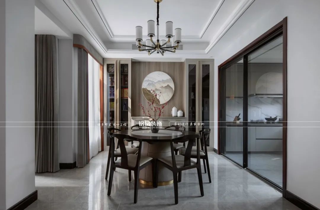 植物爱好者的天然氧吧 · 杭州 400㎡四层排屋新中式设计丨中国杭州丨铭品装饰-22