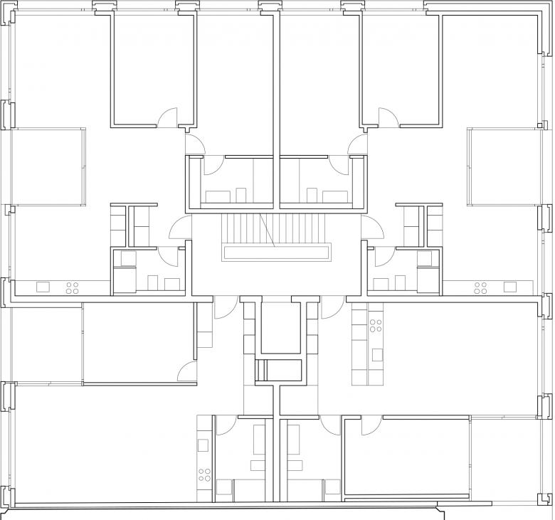 Kistler Vogt Partner丨Ersatzneubau Baarerstrasse 86丨瑞士-7
