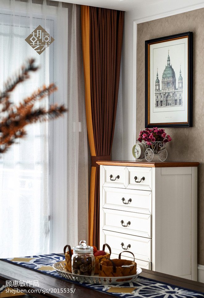 三居145平米装修案例（微光）丨胡同艺术设计-19