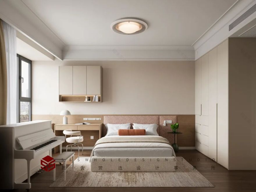 思舍全案|从「精装模板」到「私属定制」:一场软装设计的空间炼金术-26