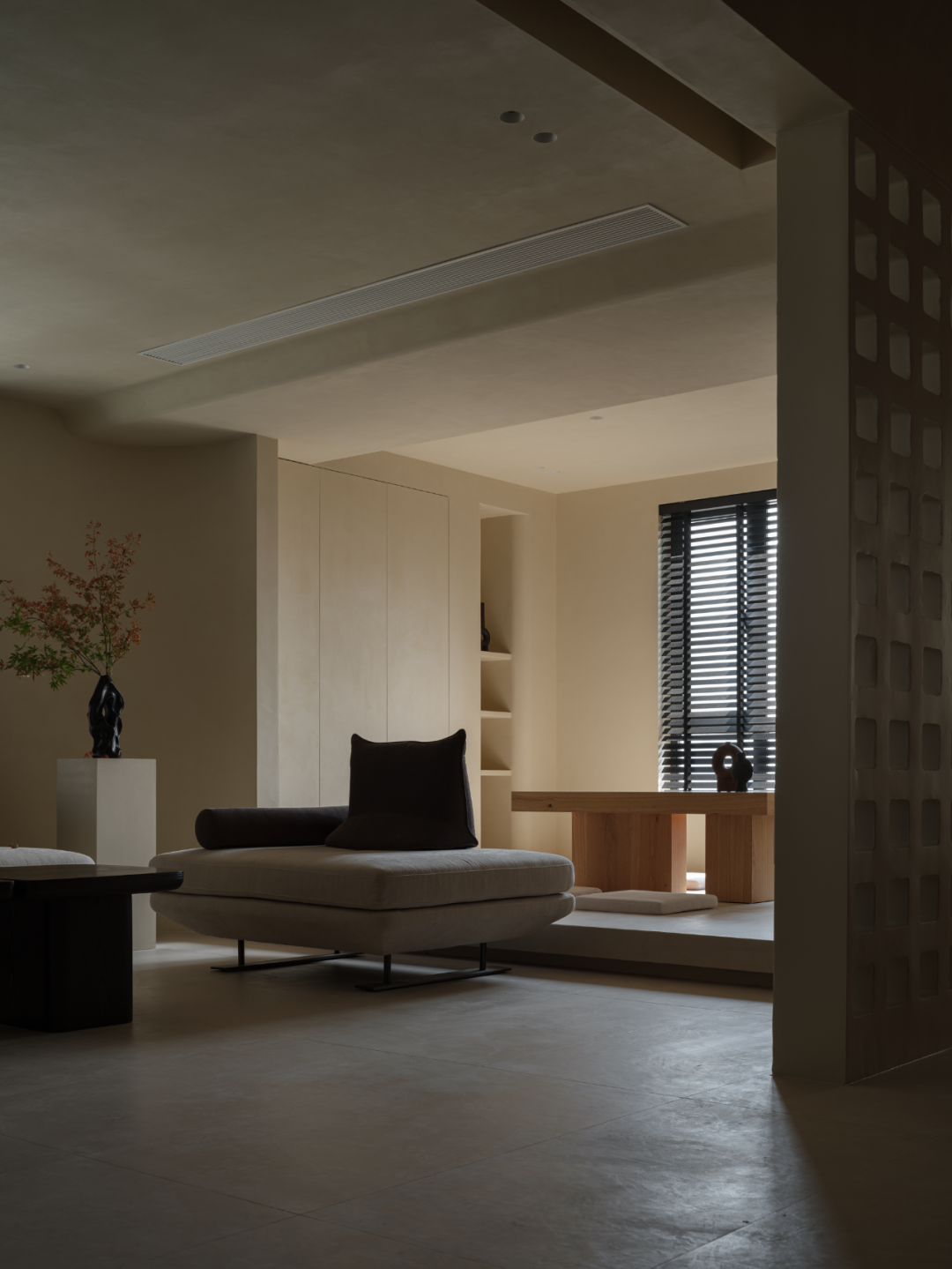 暖黄色宁静住宅丨中国武汉丨大思-22