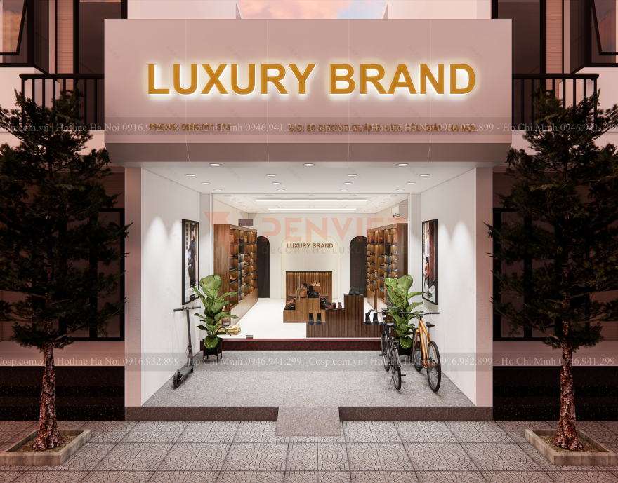 Lu·ury Brand皮革鞋店设计丨越南河内丨KTS. Hà Mạnh Khánh-19
