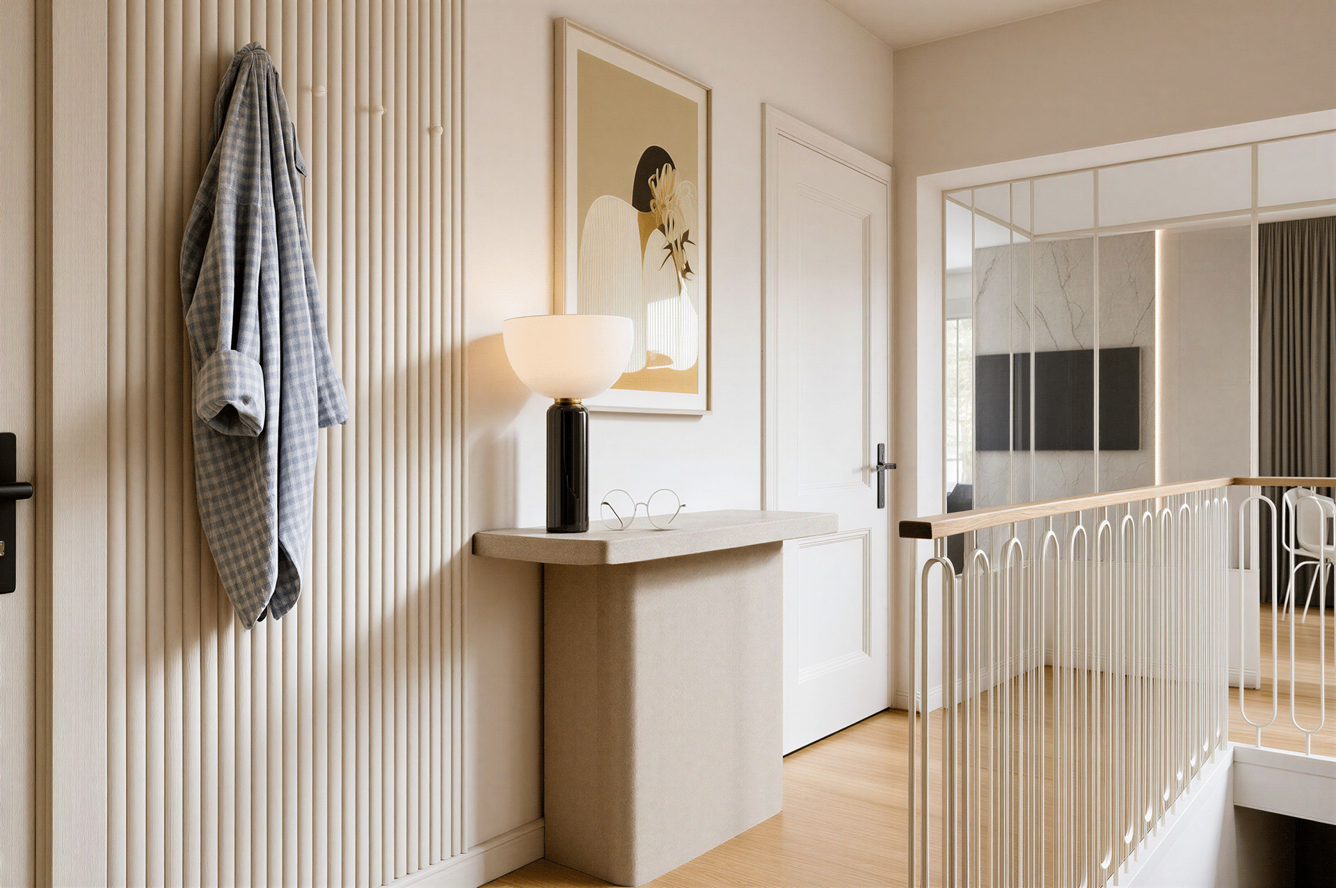 Soft Modern Home | Dobrzyń Lake District-11