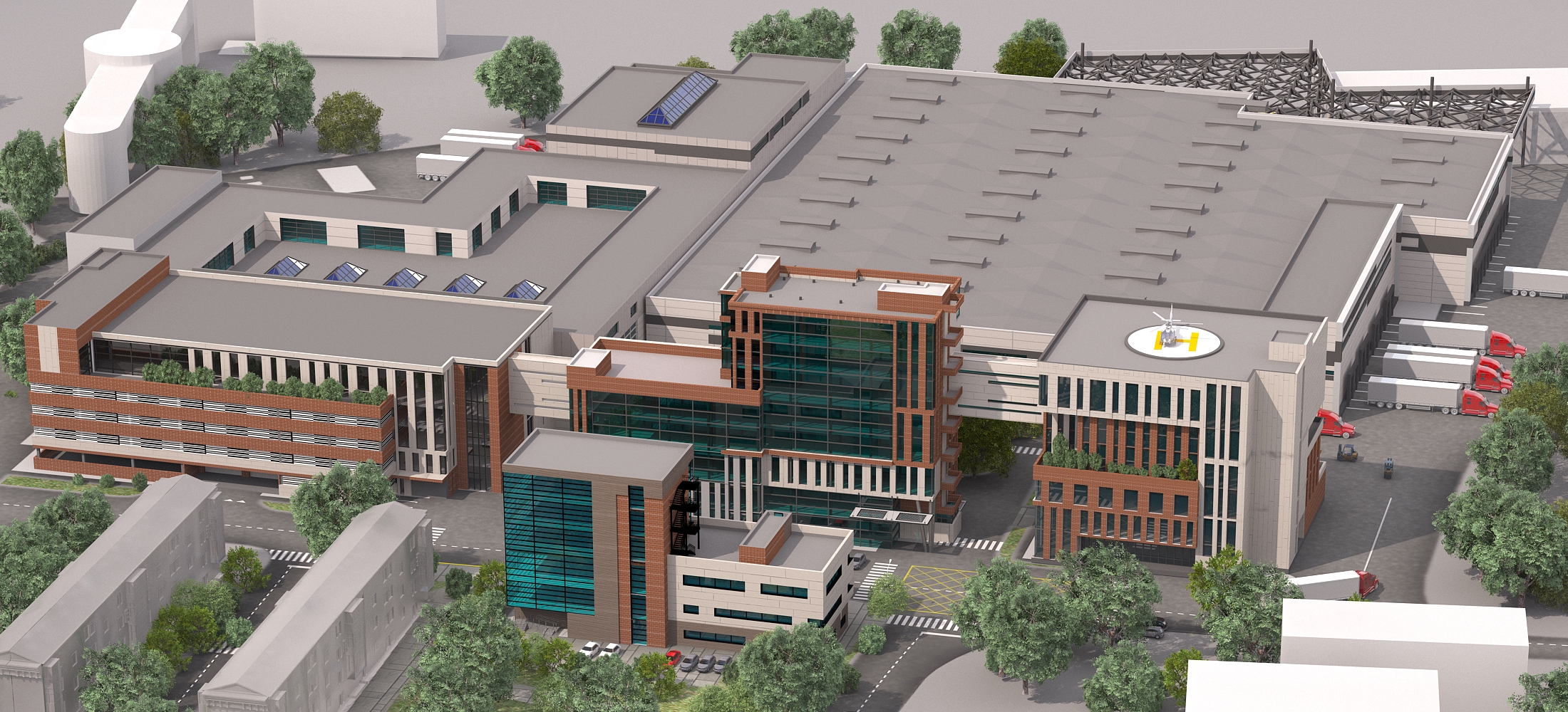 Архитектурный проект завода СоюзСнаб в Красногорске 53000м² — портфолио бюро ARXY-14