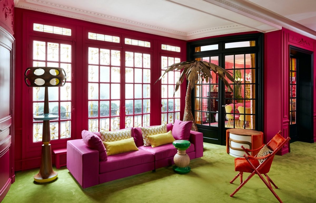 色彩主义设计师 Géraldine Prieur 奥斯曼风格的家丨法国巴黎丨法国色彩主义设计师兼家具设计师 Geraldine Prieur-12