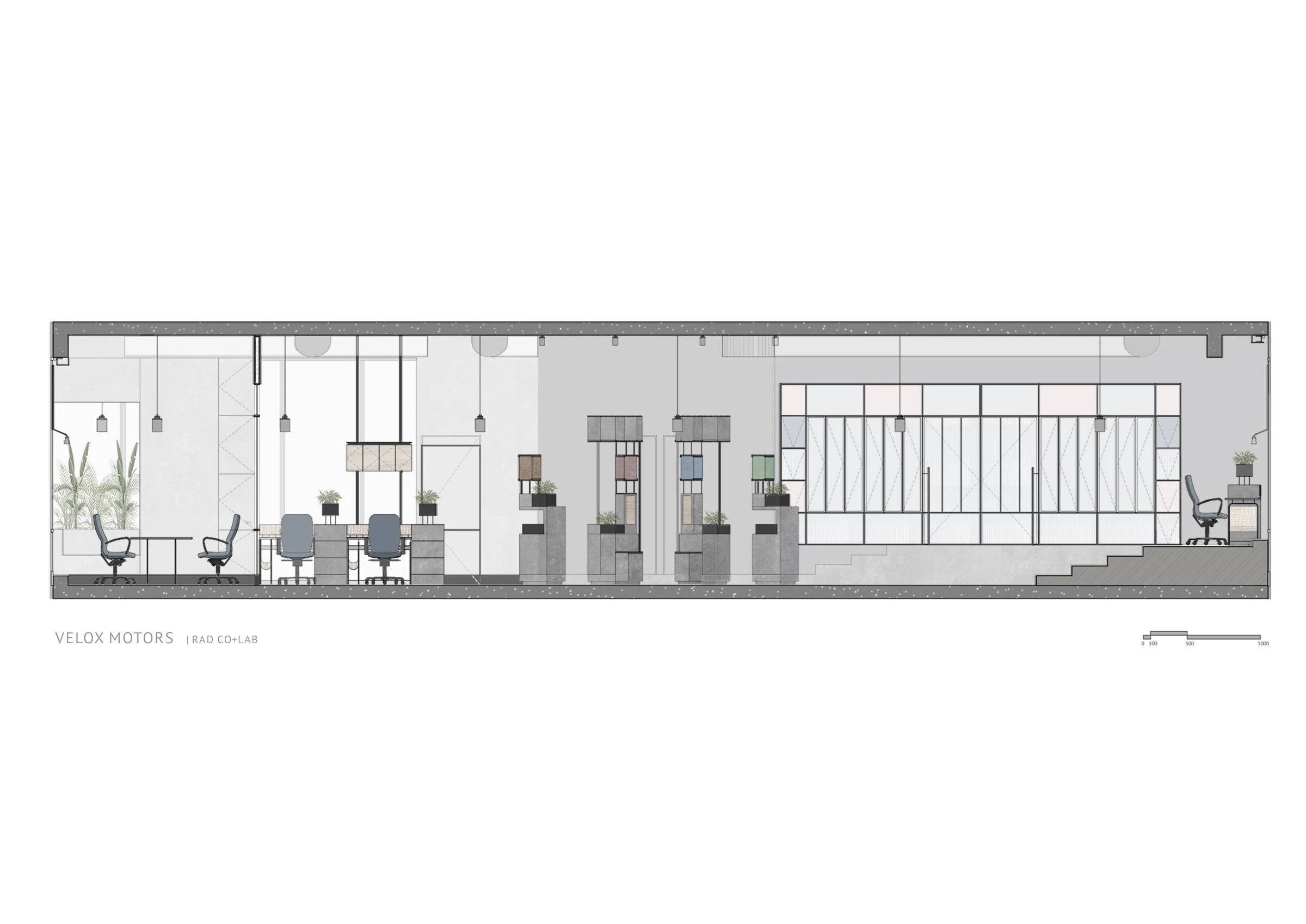 "Velox Motors Offices | 现代工业风格的灵活办公空间"-27